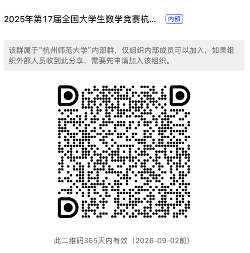 附件二 赛事通知钉钉群二维码